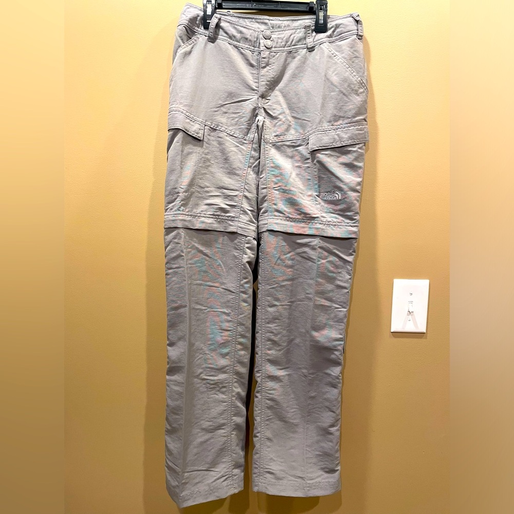 The North Face convertible cargo pants size 2
